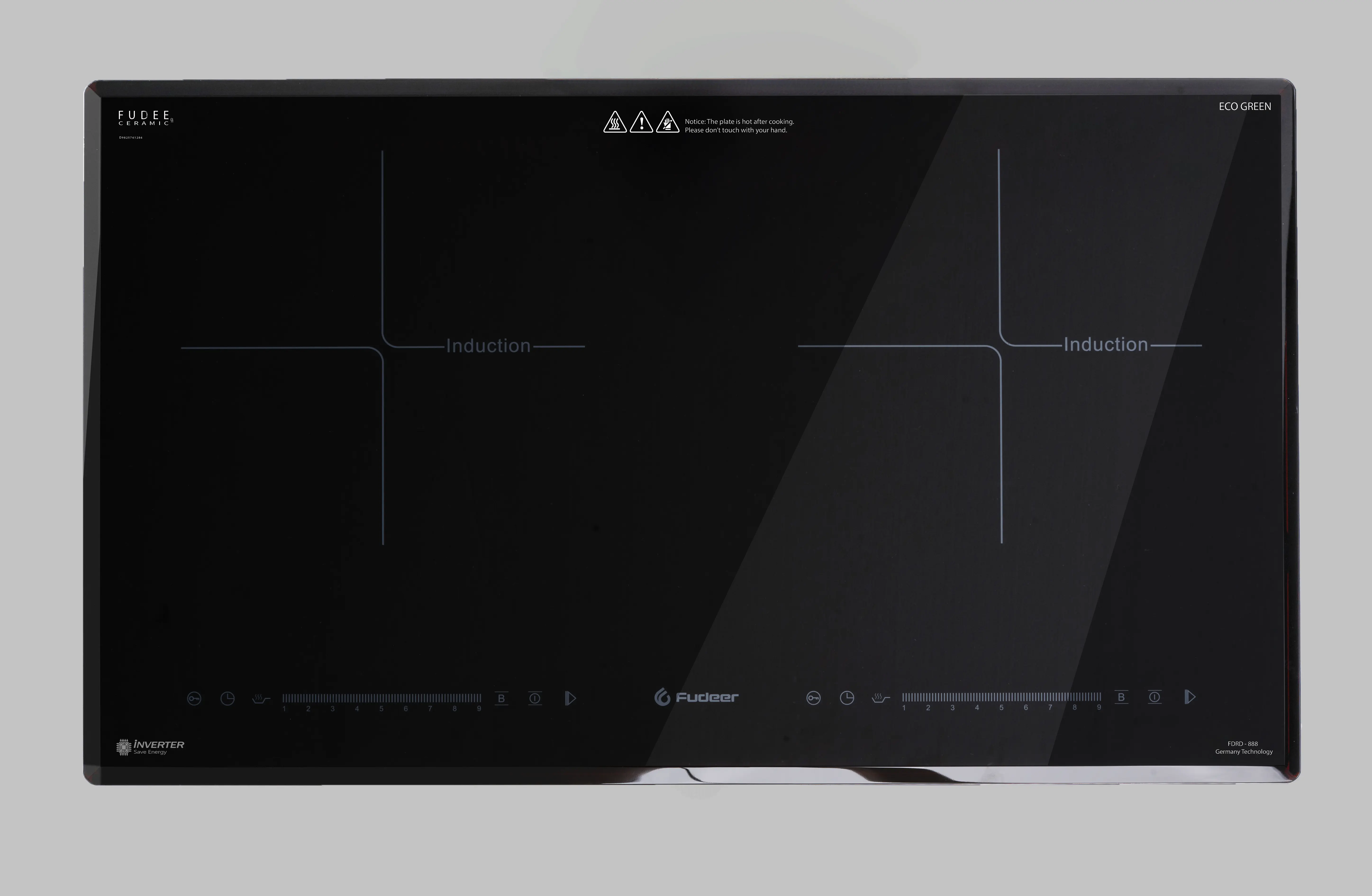 Bếp Đôi Điện Từ Fudeer Model FDRD 888